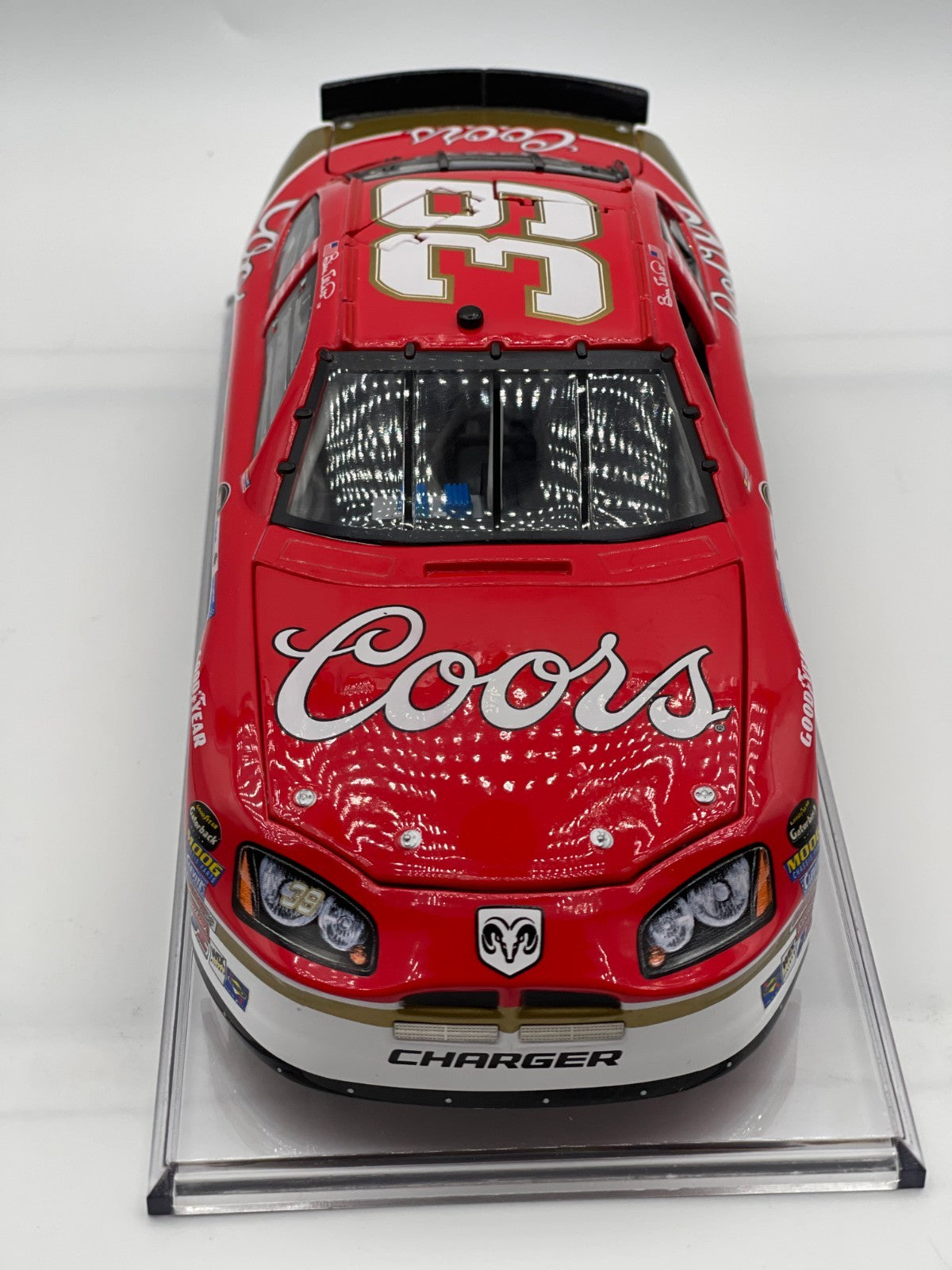 Bill Elliott #39 Coors / 1985 Coors Retro 2005 Dodge Charger 1:24 1 of 3756 - original photograph 5