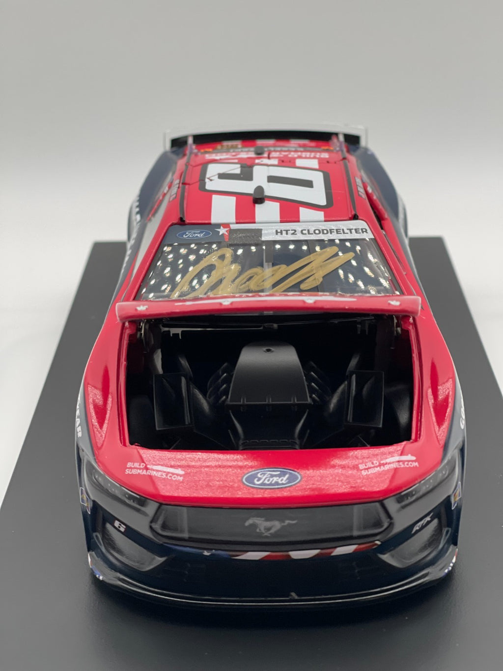 Brad Keselowski #6 BuildSubmarines.com Salutes 2025 Mustang Auto 1:24 1/72