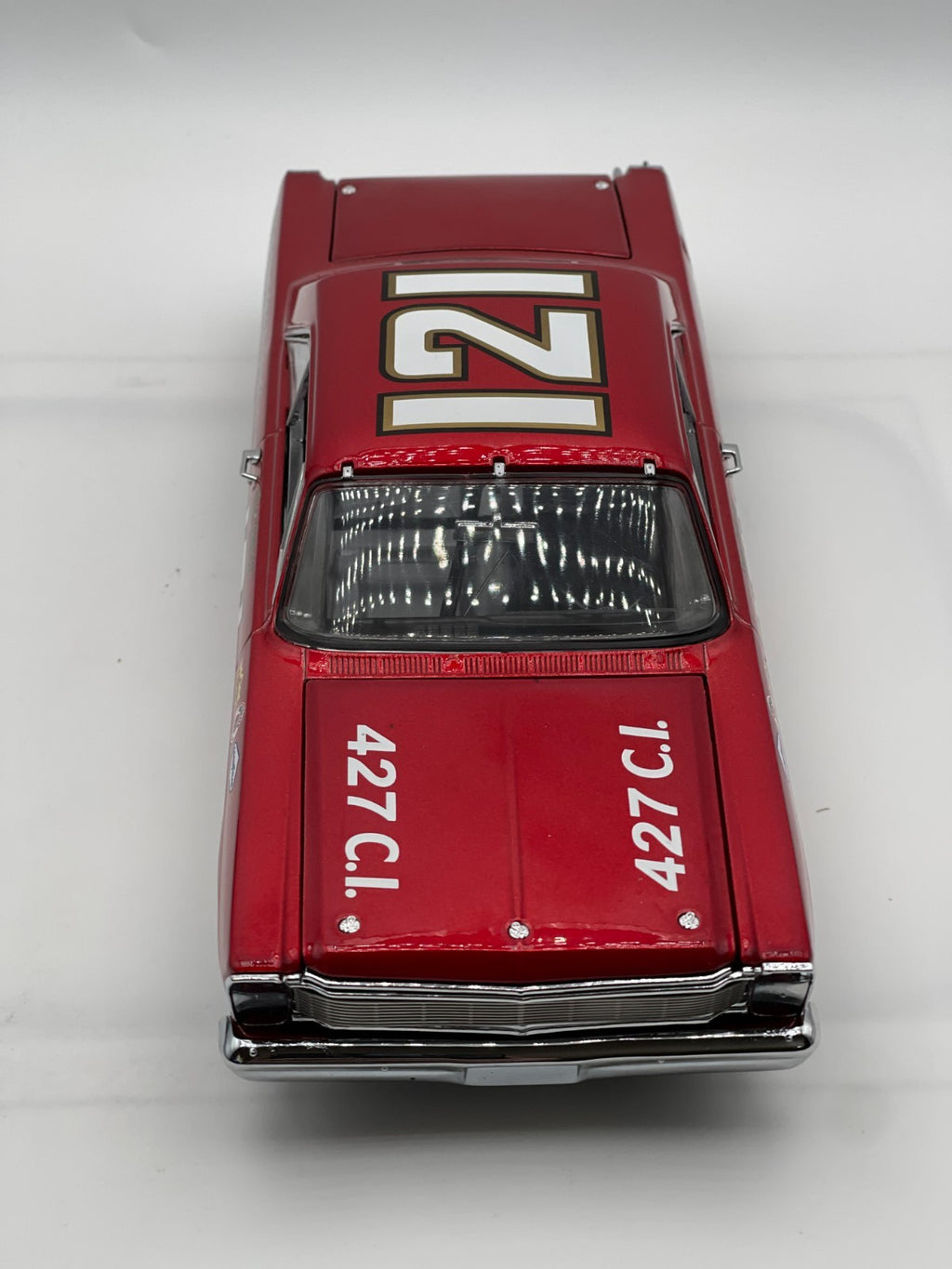 Dan Gurney #121 '65 Ford Galaxie Riverside Collection University of Racing Legen - original photograph 4
