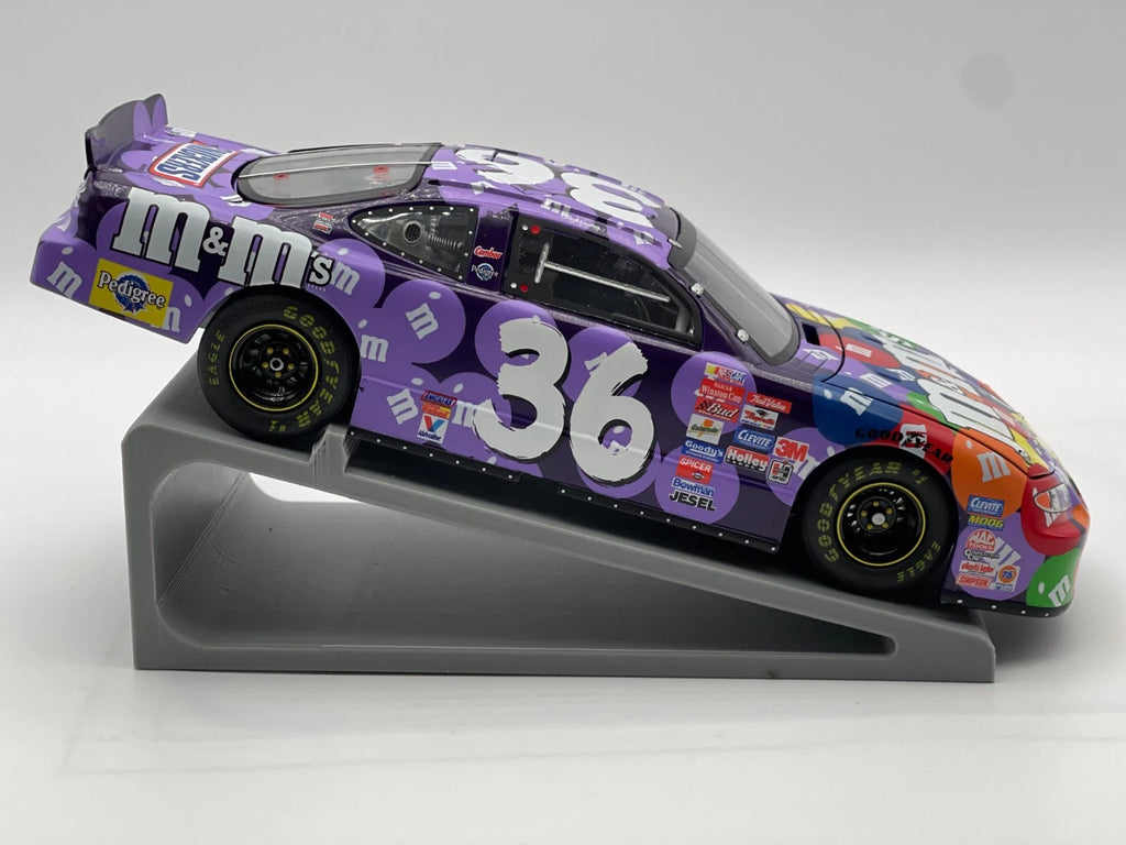 Ken Schrader #36 M&M’s Purple Color Vote Winner 2002 Grand Prix Team Caliber - original photograph 6