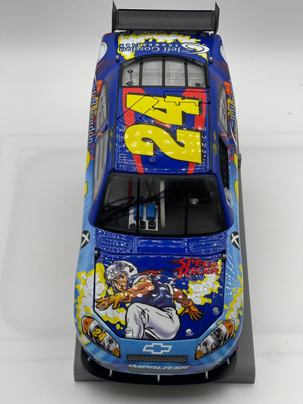 Jeff Gordon #24 Speed Racer 2008 Impala SS Autographed 1:24 NASCAR Foundation