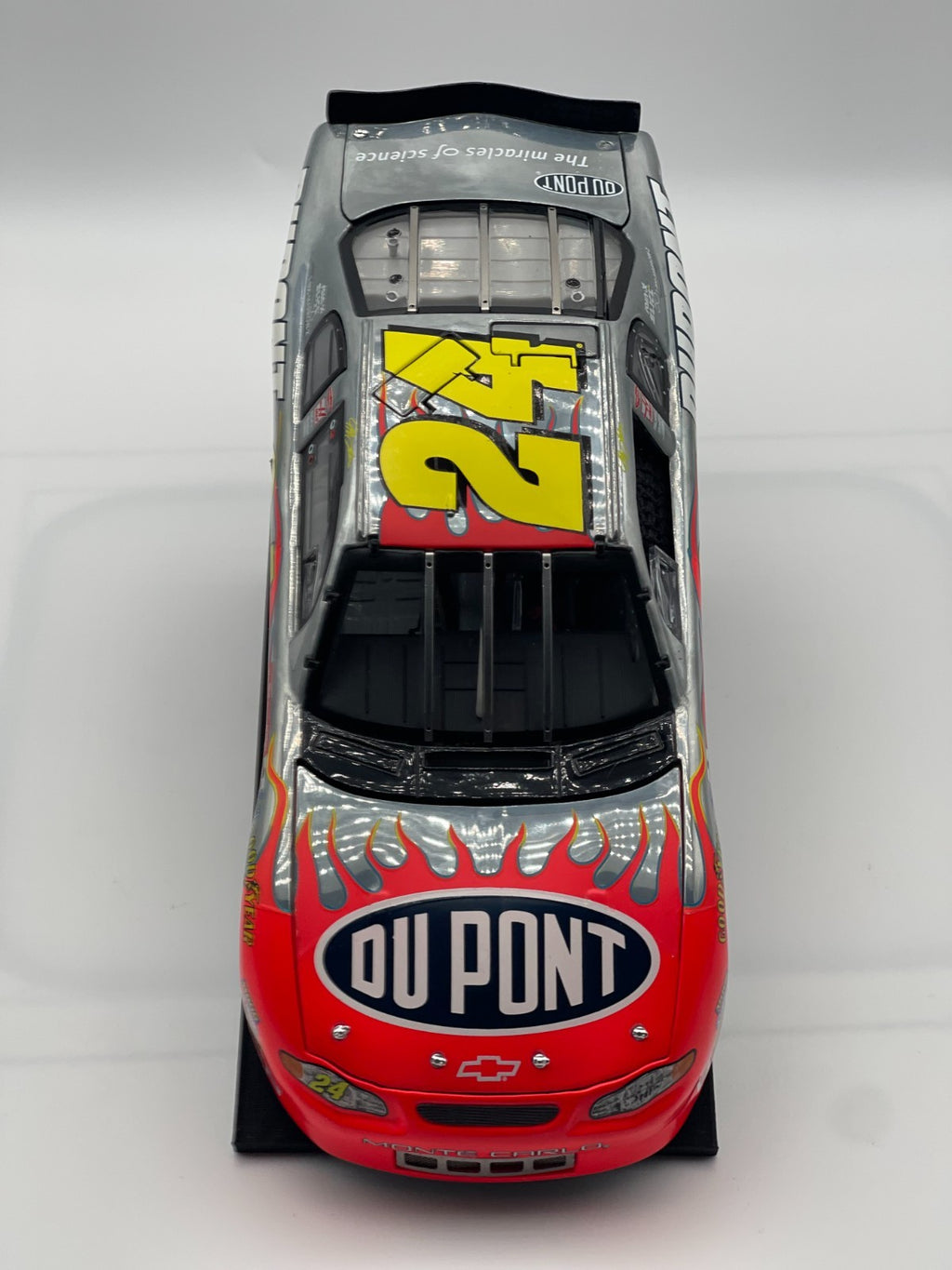 Jeff Gordon #24 DuPont HMS 100th Victory 2001 Monte Carlo ELITE Platinum 1/1800 - original photograph 3