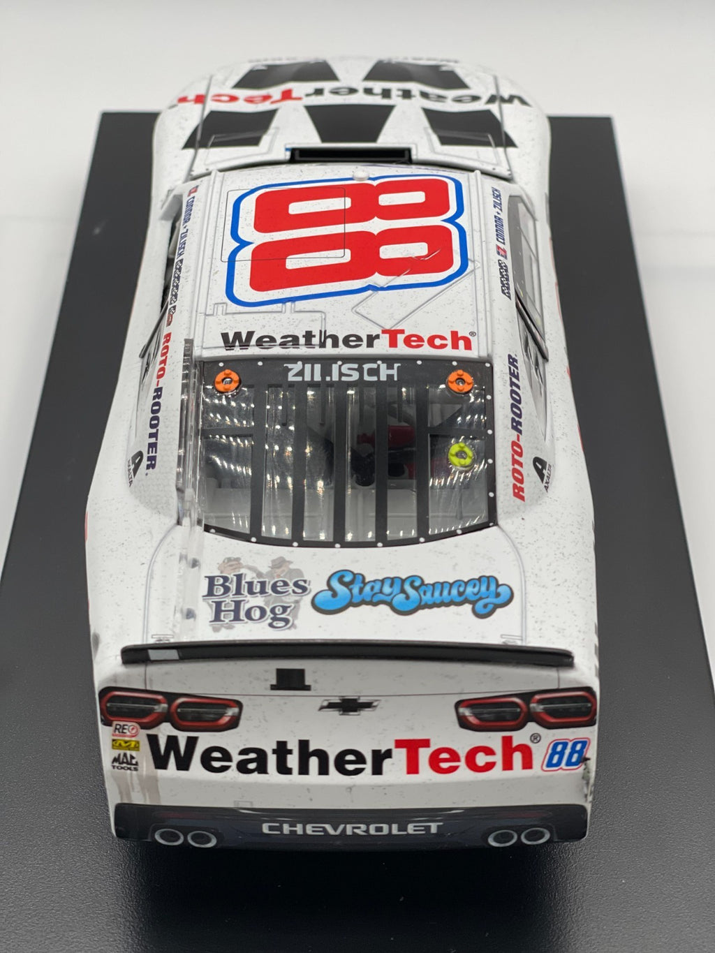 Connor Zilisch #88 WeatherTech Brickyard Win 2025 Chevy Auto 1:24 1/384 DIN 210