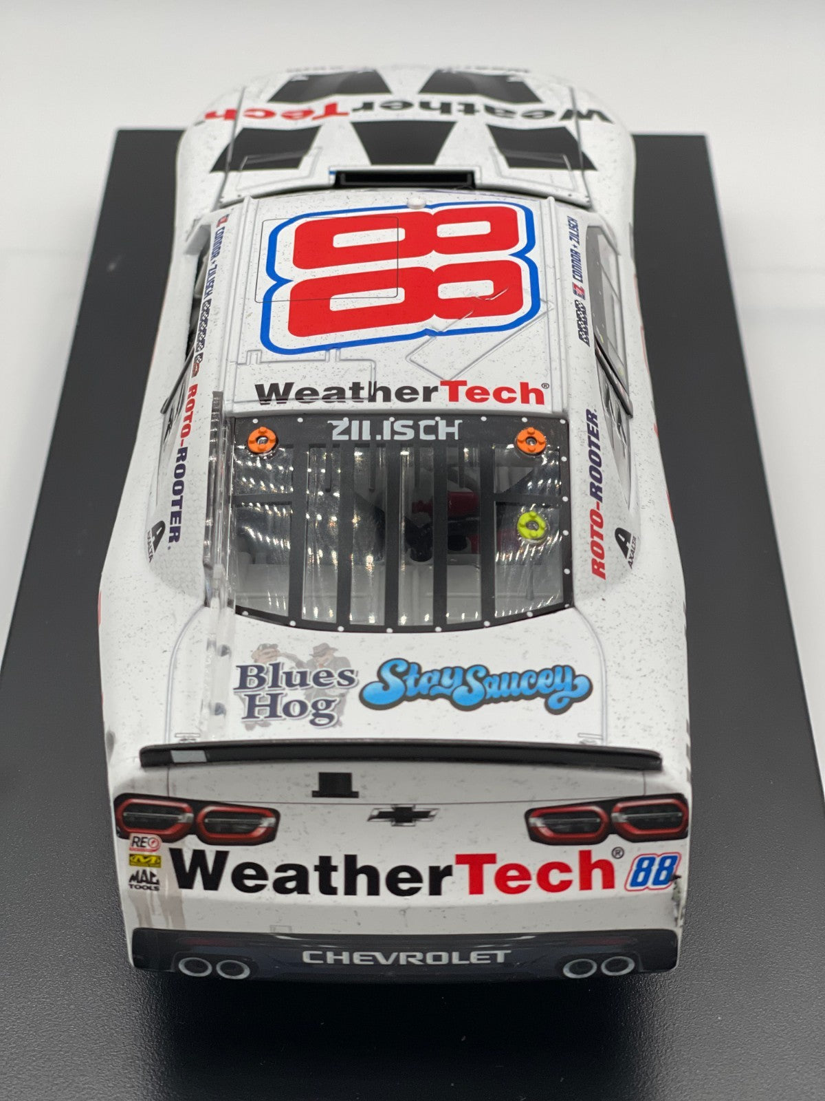 Connor Zilisch #88 WeatherTech Brickyard Win 2025 Chevy Auto 1:24 1/384 DIN 210