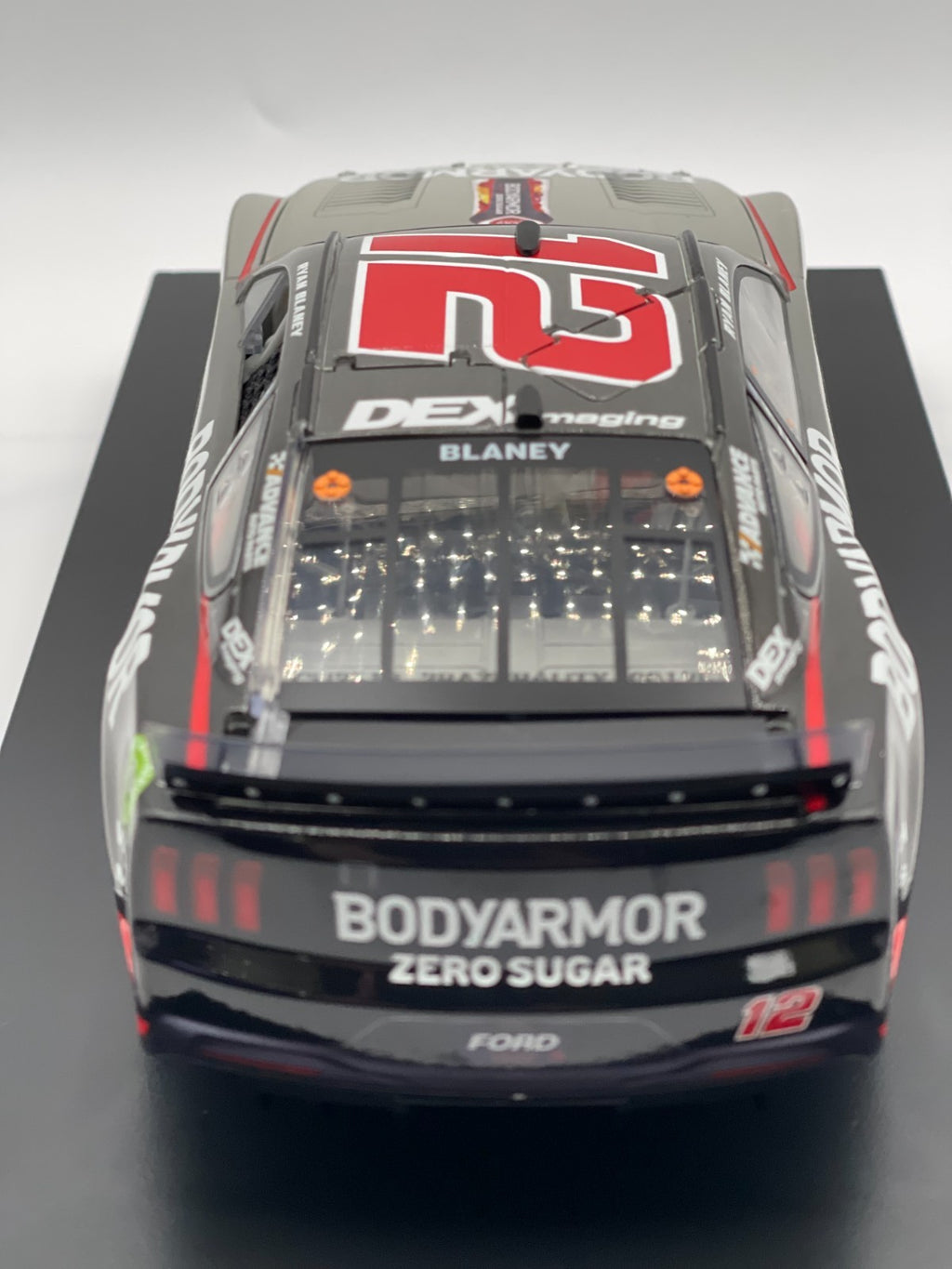Ryan Blaney #12 BodyArmor Zero Sugar 2025 Mustang Autographed 1:24 1/144
