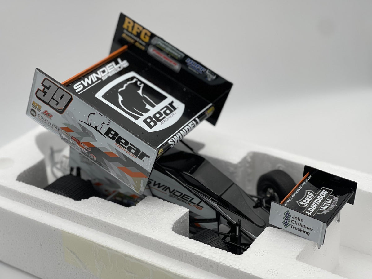 Sammy Swindell #39 Bear 1:18 Sprint Car Acme Diecast