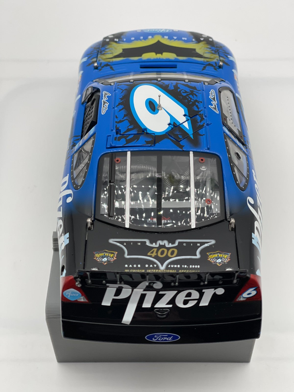 Mark Martin #6 Pfizer Batman Begins 2005 Taurus Team Caliber Owners Series