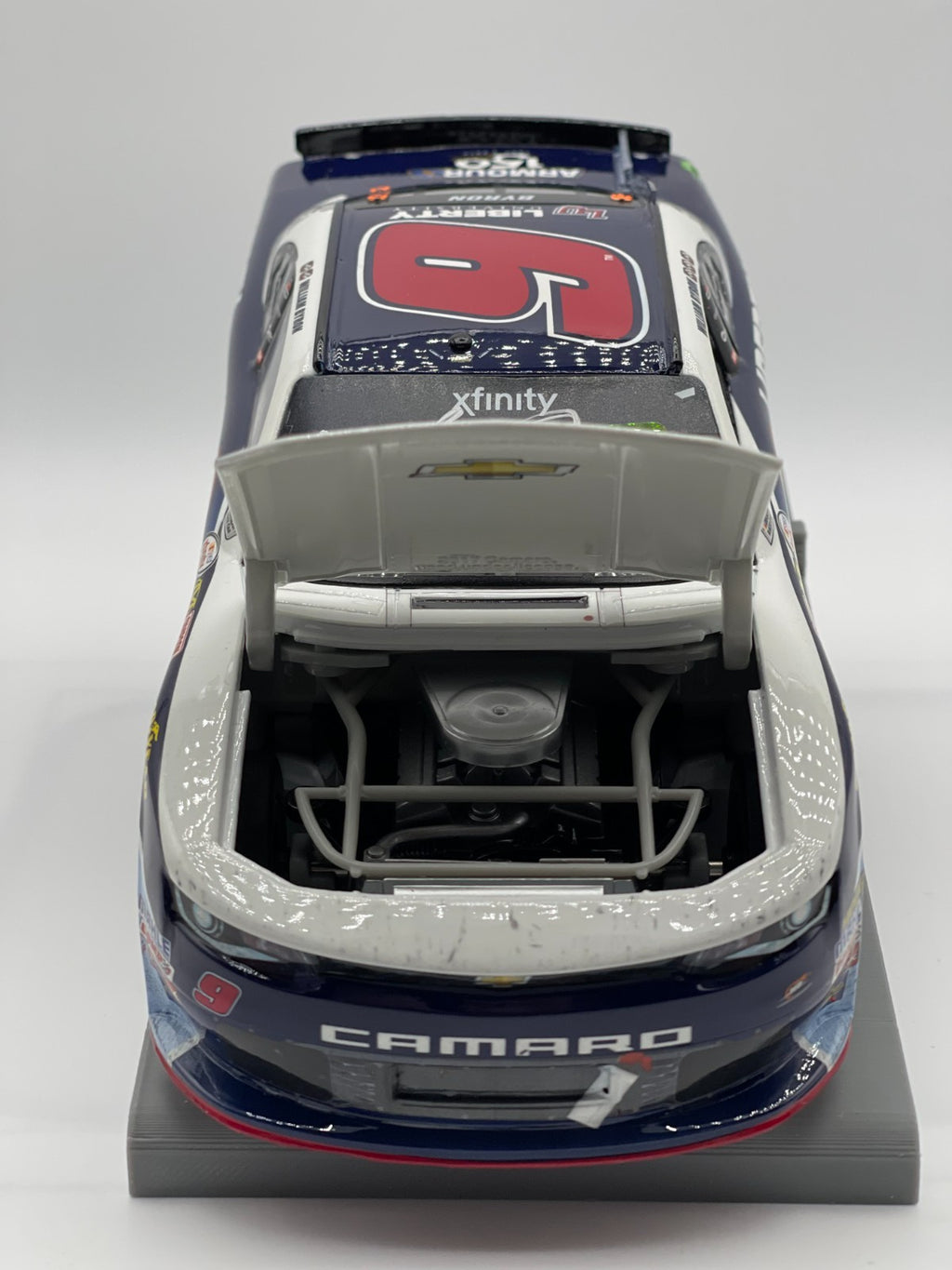 William Byron #9 Liberty University Indy Win 2017 Camaro Autographed 1:24