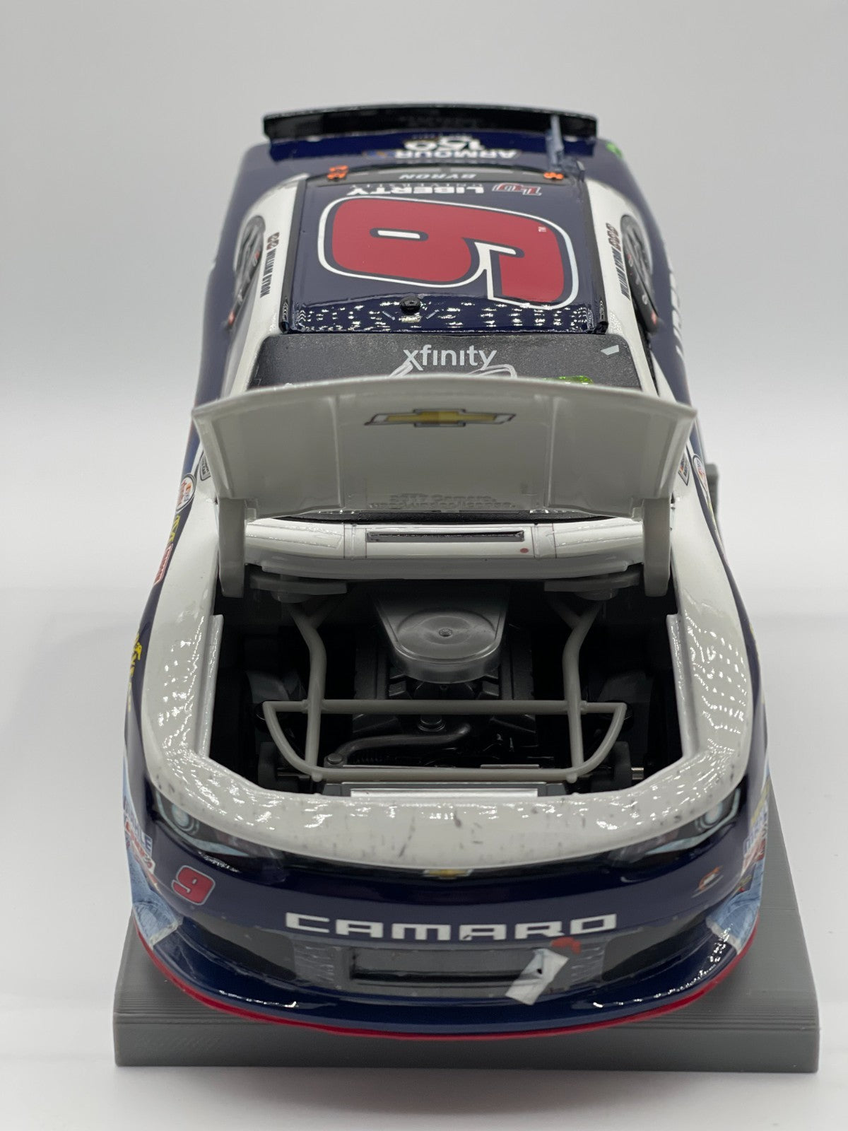 William Byron #9 Liberty University Indy Win 2017 Camaro Autographed 1:24