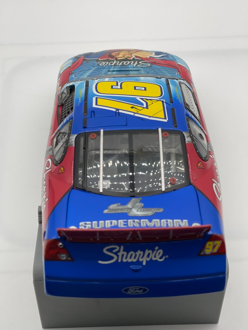 Kurt Busch #97 Superman/Justice League/Sharpie 2004 Taurus Team Caliber 1/7560