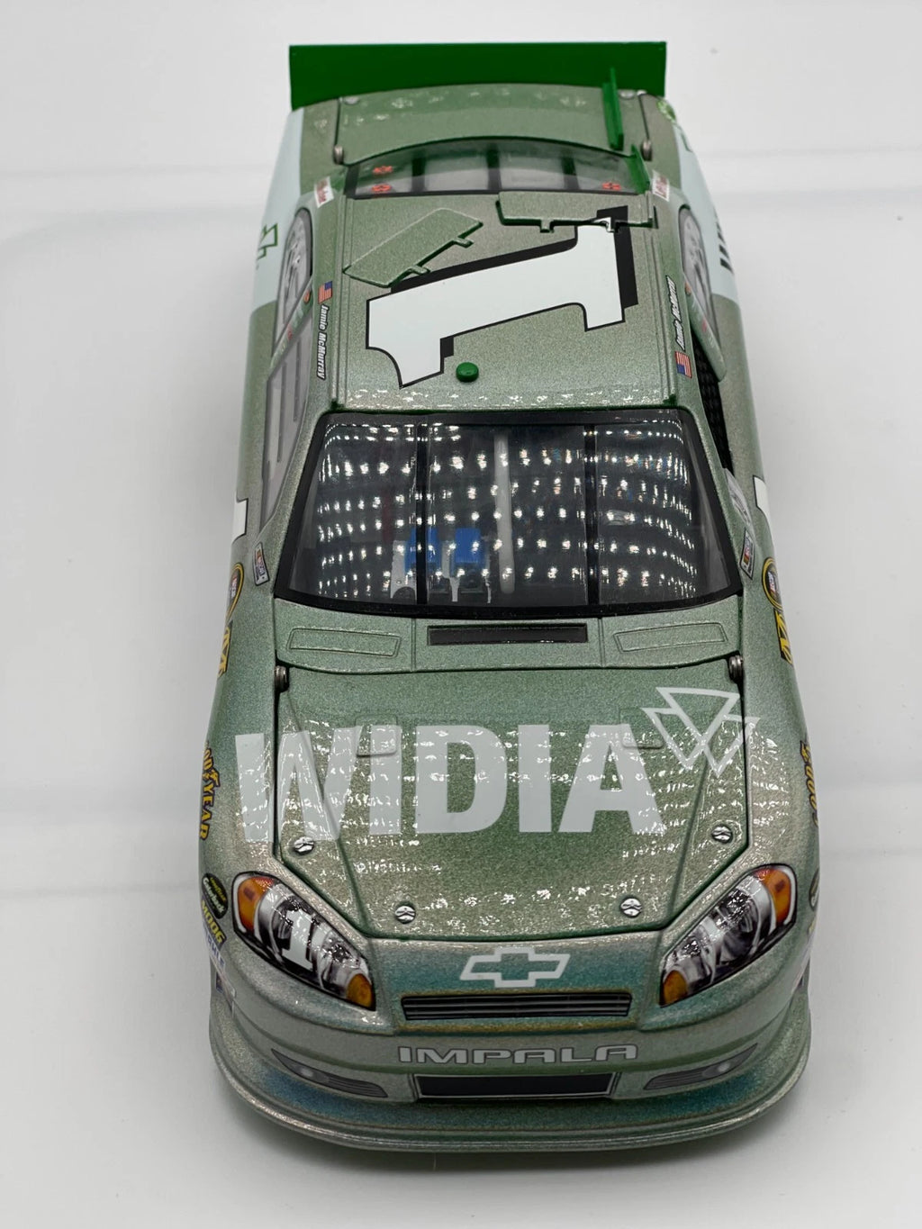 Jamie McMurray #1 WIDIA 2011 Impala Flashcoat Color 1:24 1/96 DIN 60 - original photograph 3