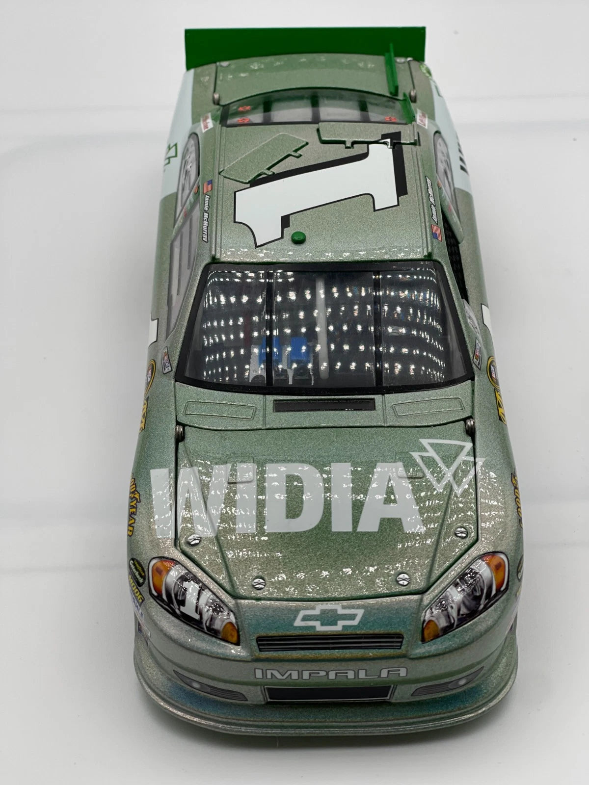 Jamie McMurray #1 WIDIA 2011 Impala Flashcoat Color 1:24 1/96 DIN 60 - original photograph 3
