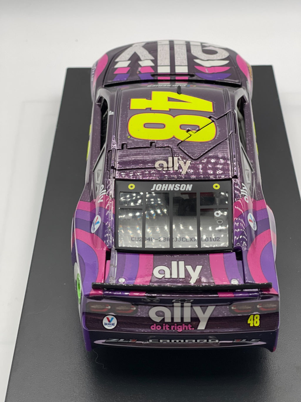 Jimmie Johnson #48 Ally Sign For Jimmie 2020 Camaro ZL1 Color Chrome 1:24