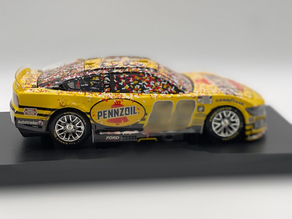 Joey Logano #22 Pennzoil Vegas Win 2024 Mustang ELITE 1:24 1/167 DIN 93