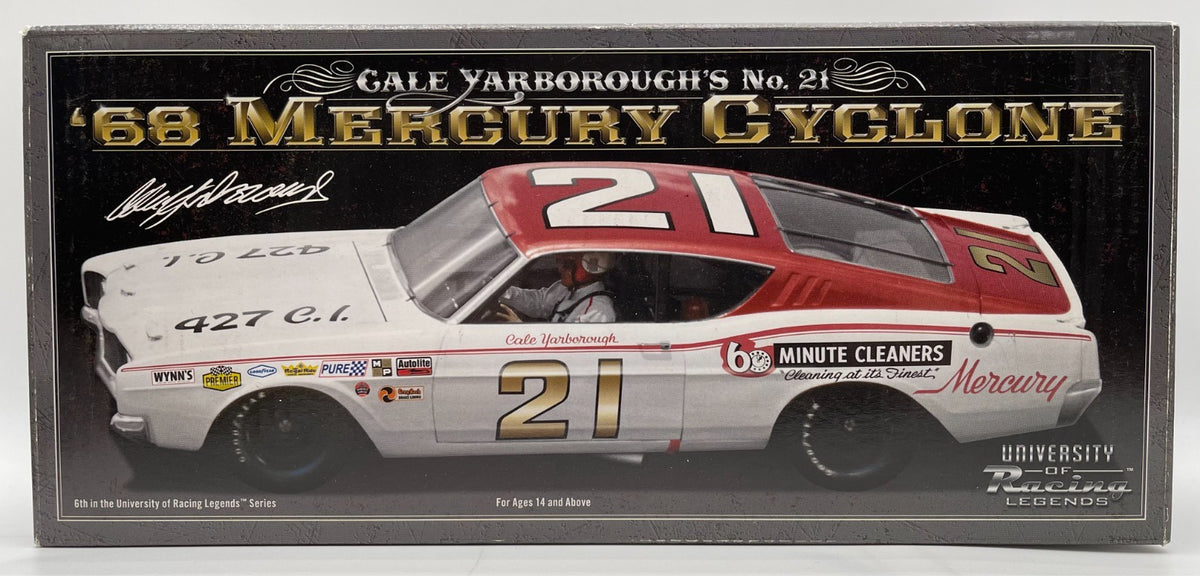 Cale Yarborough #21 '68 Mercury Cyclone Autographed University of Racing Legends