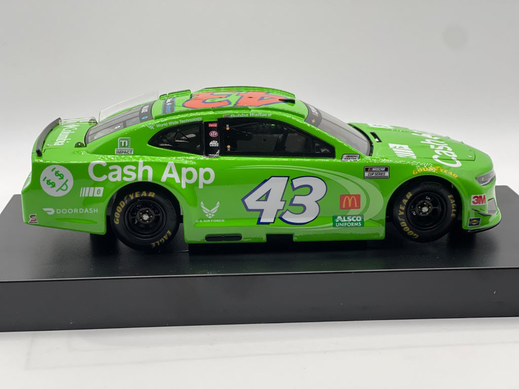 Bubba Wallace #43 Cash App 2020 Camaro ZL1 ELITE 1:24 1/100 DIN 55