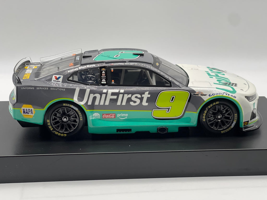 Chase Elliott #9 UniFirst Throwback 2025 Chevrolet 1:24 1/504 NASCAR Diecast