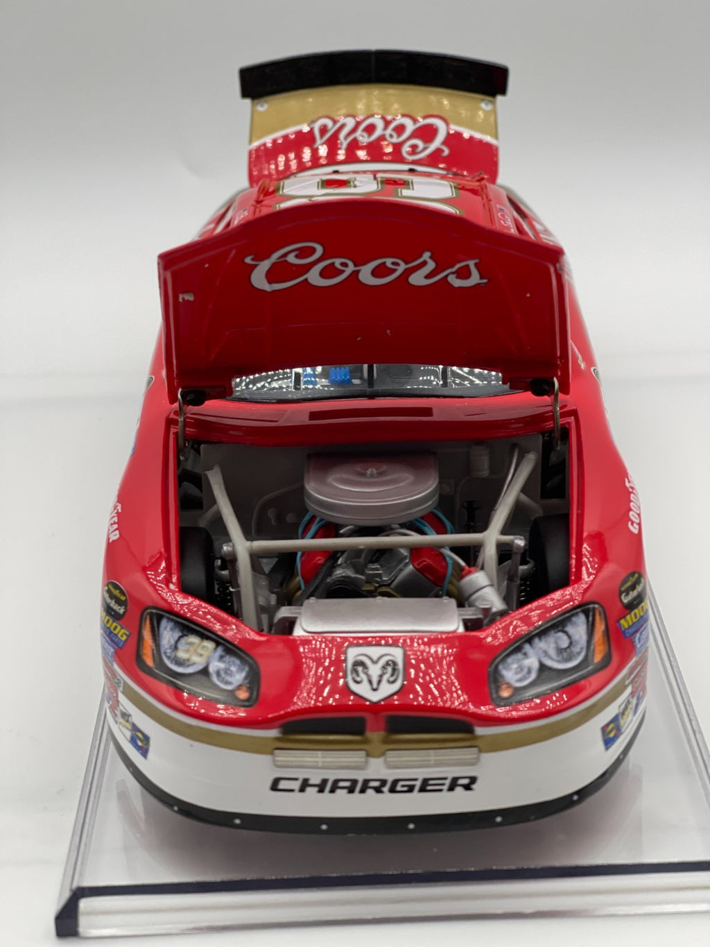 Bill Elliott #39 Coors / 1985 Coors Retro 2005 Dodge Charger 1:24 1 of 3756 - original photograph 4