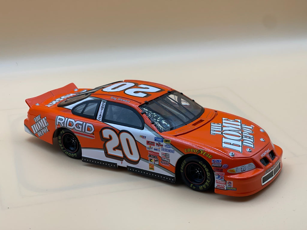 Tony Stewart #20 Home Depot 1999 Pontiac Clear Window Bank 1:24 NASCAR Diecast - original photograph 4