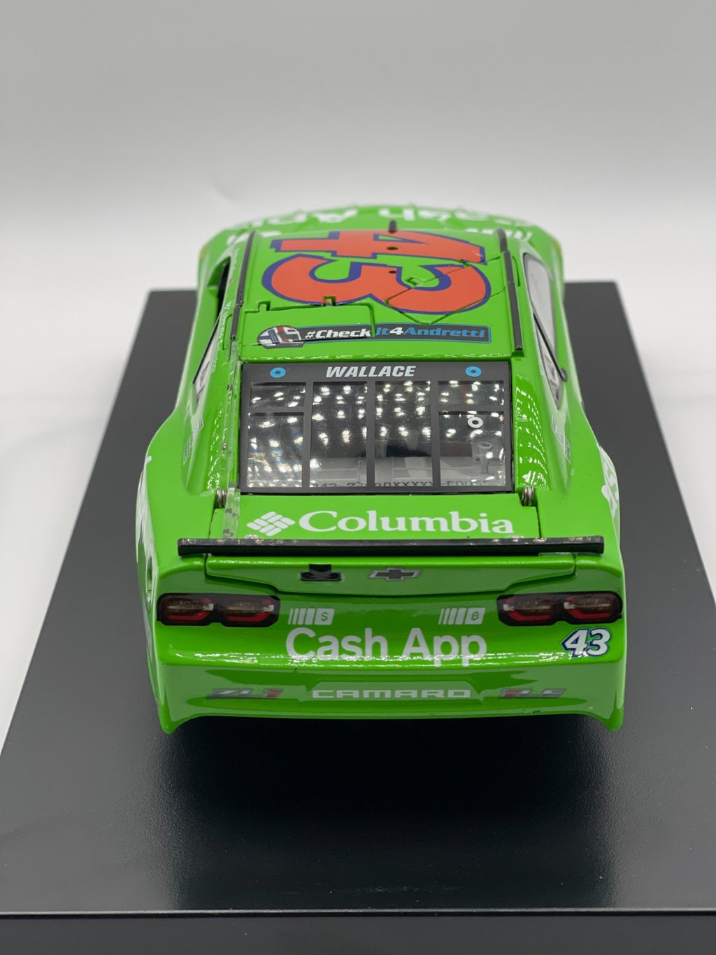 Bubba Wallace #43 Cash App 2020 Camaro ZL1 ELITE 1:24 1/100 DIN 55