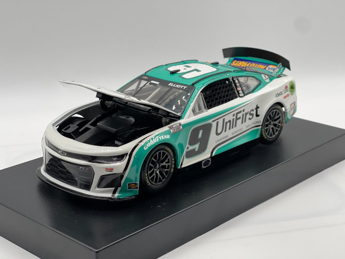 Chase Elliott #9 UniFirst 2022 Camaro ZL1 ELITE 1:24 1/185 DIN 117