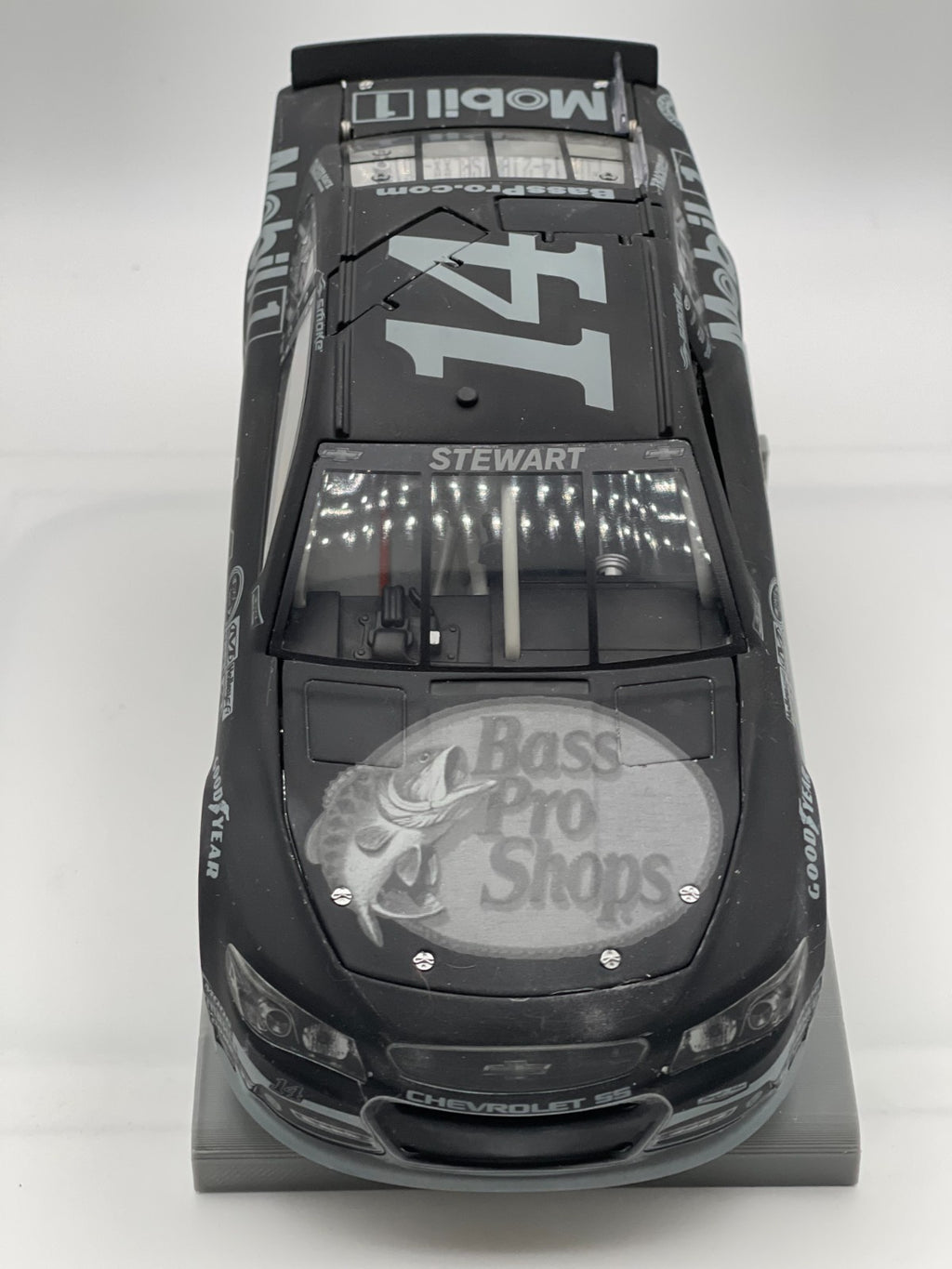 Tony Stewart #14 Bass Pro Shops 2013 SS ARC Stealth 1 of 314 DIN 158 - original photograph 4