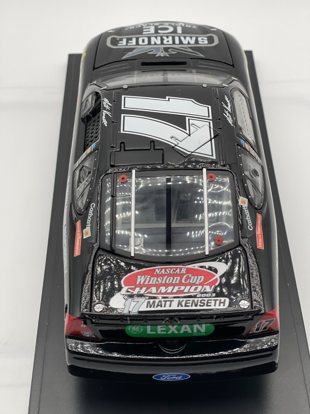 Matt Kenseth #17 Smirnoff Ice Triple Black 2003 Taurus Winston Cup Champion 1:24 - original photograph 7