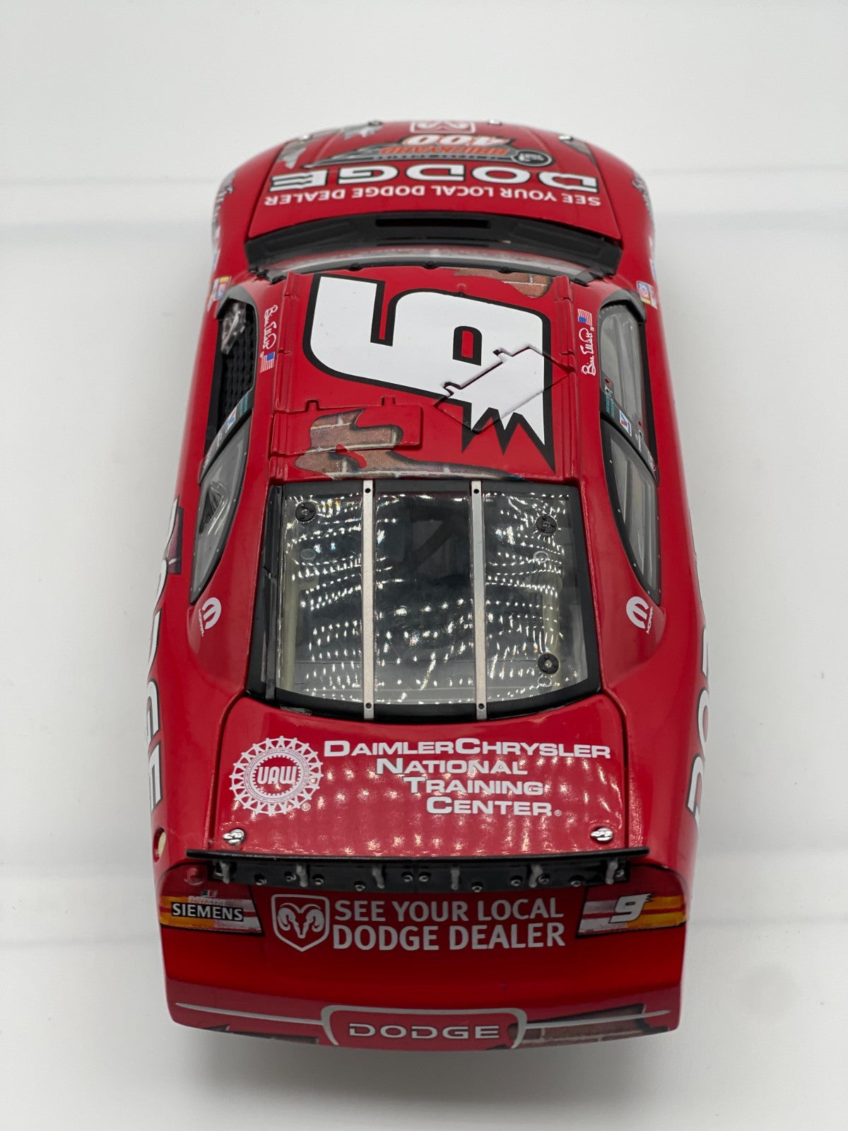 Bill Elliott #9 Dodge 10th Running of the Brickyard 2003 Intrepid ELITE 1 of 604 - original photograph 8
