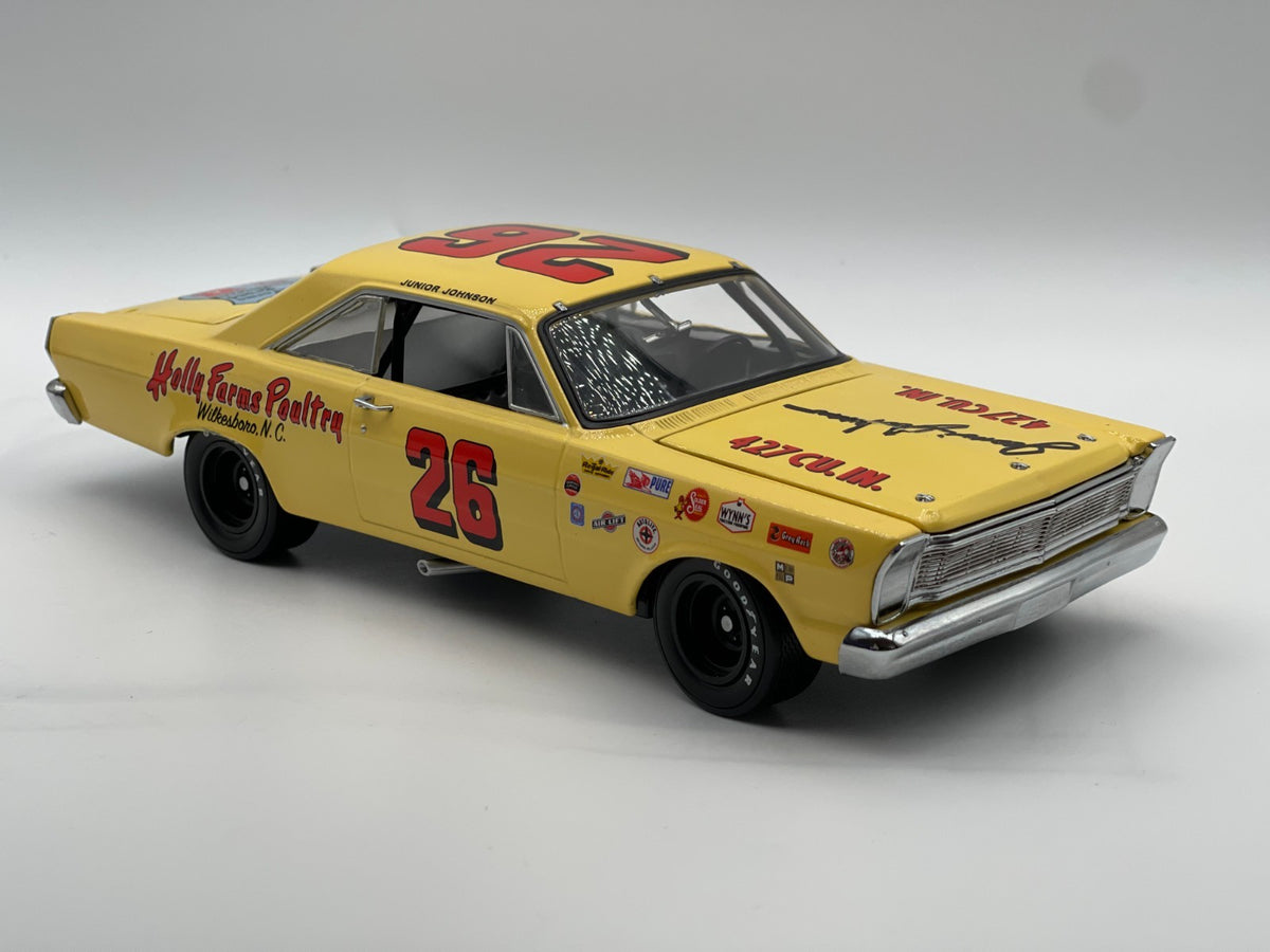 Junior Johnson #26 '65 Ford Galaxie Autographed University of Racing Legends