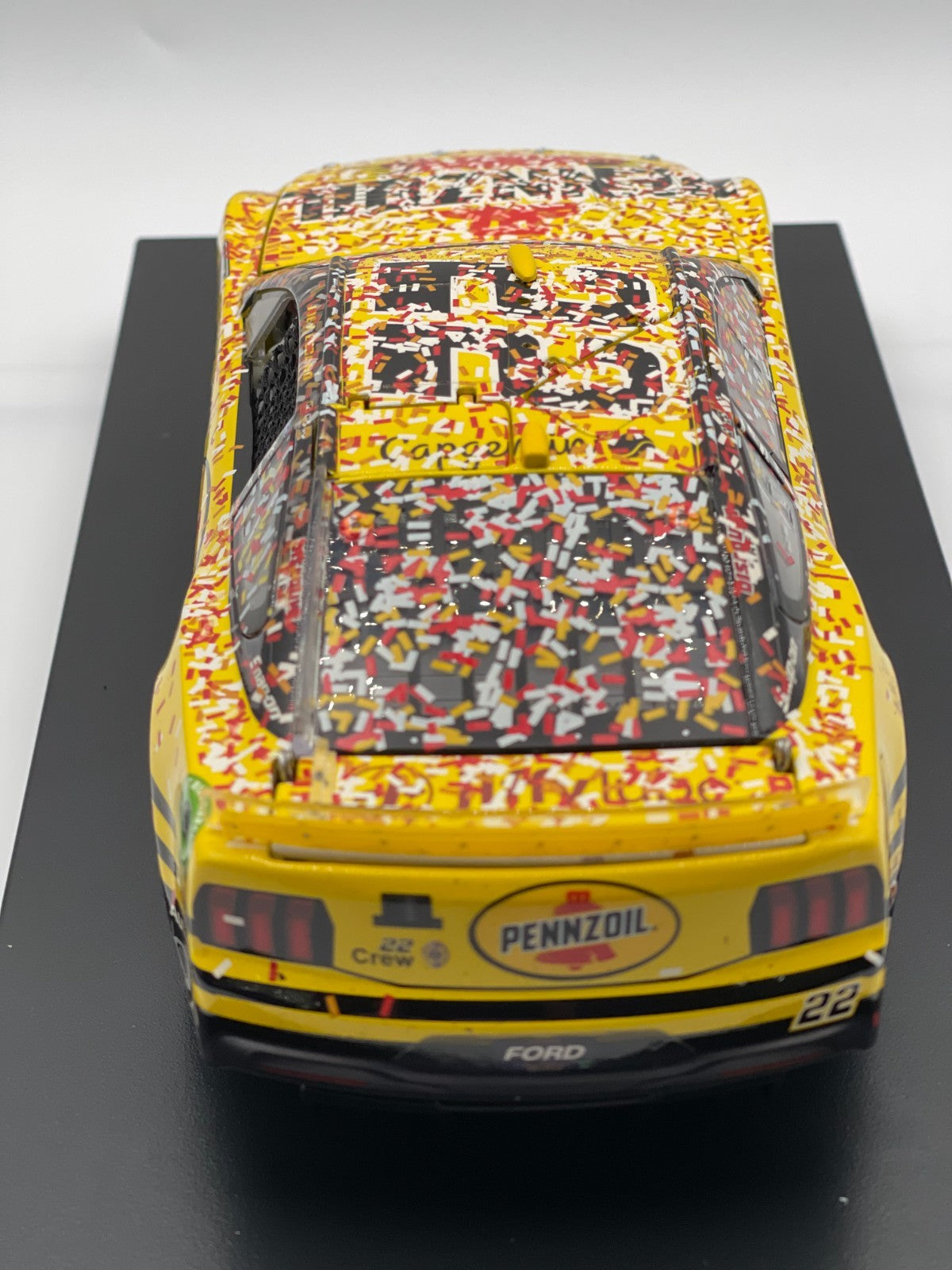 Joey Logano #22 Pennzoil Vegas Win 2024 Mustang ELITE 1:24 1/167 DIN 93