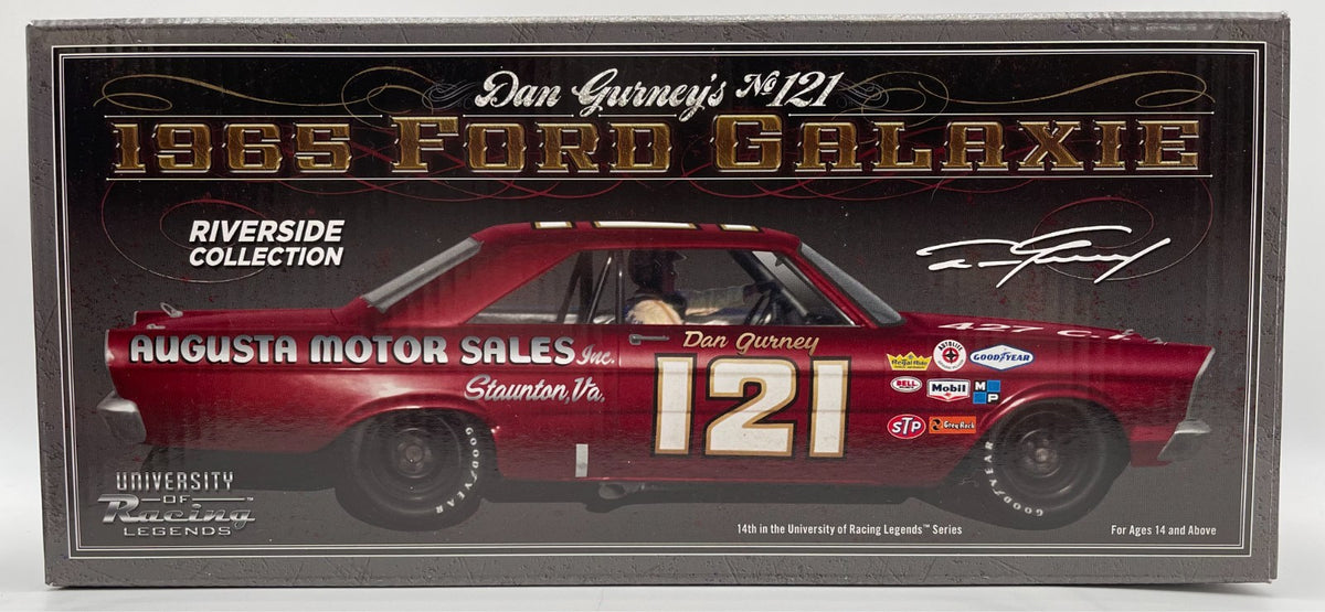 Dan Gurney #121 '65 Ford Galaxie Riverside Collection University of Racing Legen - original photograph 9