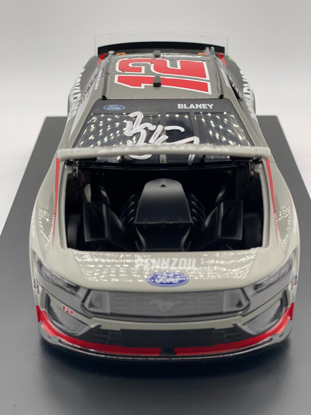 Ryan Blaney #12 BodyArmor Zero Sugar 2025 Mustang Autographed 1:24 1/144