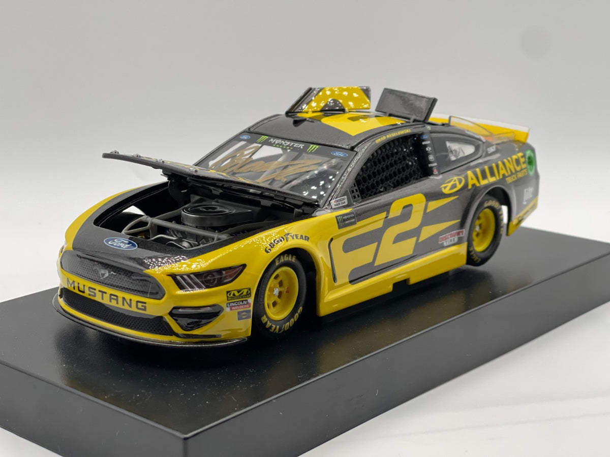 Brad Keselowski #2 Alliance Truck Parts 2019 Mustang Auto Flashcoat 1:24 DIN 15