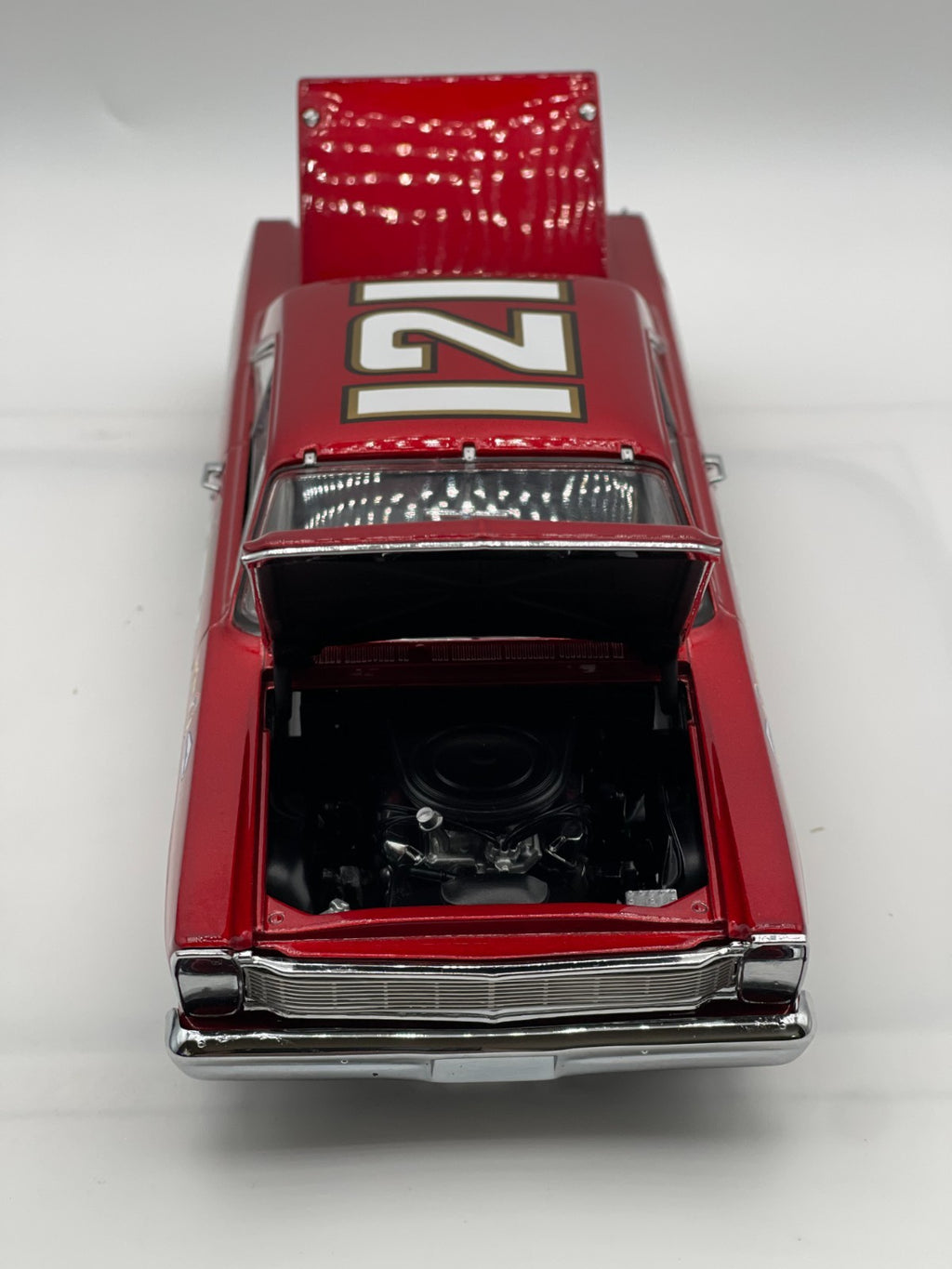 Dan Gurney #121 '65 Ford Galaxie Riverside Collection University of Racing Legen - original photograph 3