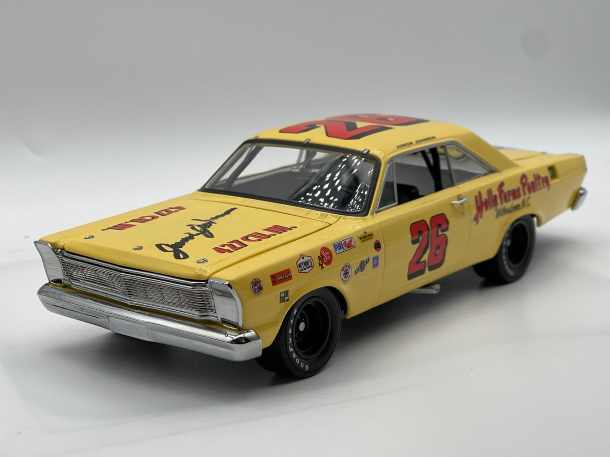 Junior Johnson #26 '65 Ford Galaxie Autographed University of Racing Legends