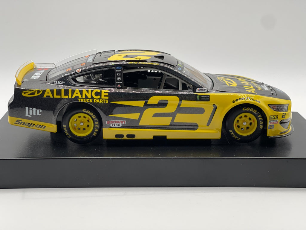 Brad Keselowski #2 Alliance Truck Parts 2019 Mustang Auto Flashcoat 1:24 DIN 15
