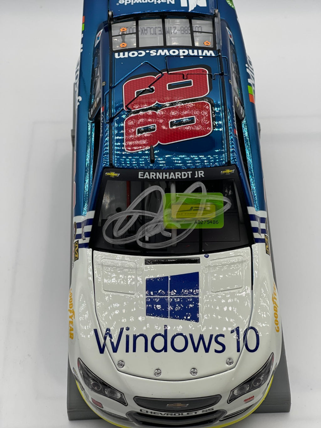 Dale Earnhardt Jr. #88 Microsoft 2015 SS Color Chrome Auto 1:24 1/100 NASCAR Diecast