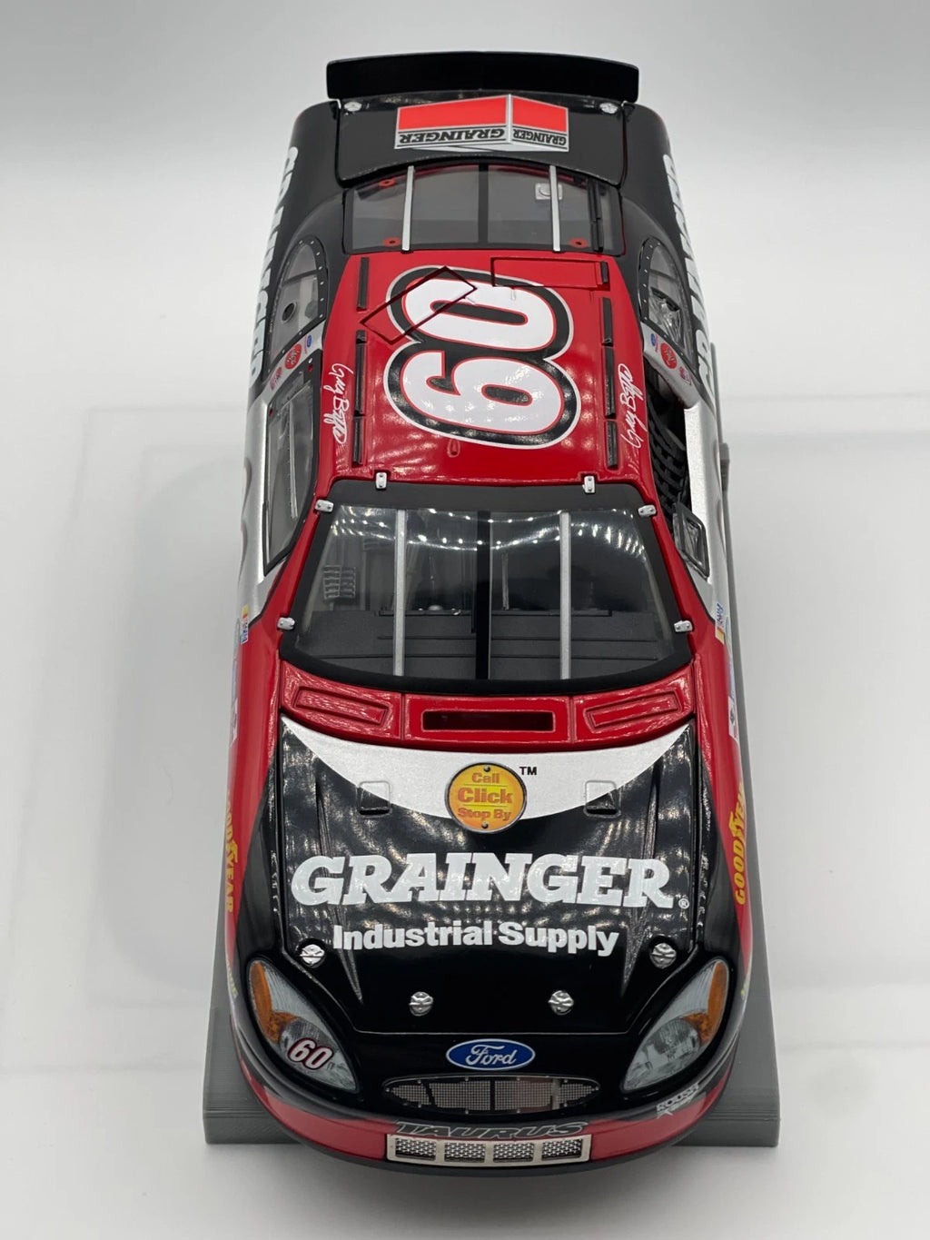 Greg Biffle #60 Grainger Team Caliber Preferred 2002 Taurus 1:24 NASCAR - original photograph 4
