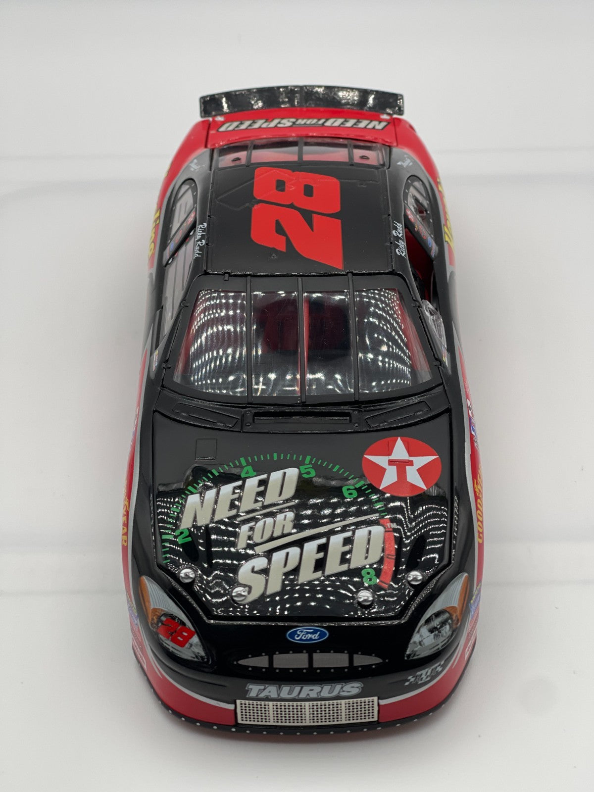 Ricky Rudd #28 Texaco Havoline Need for Speed 2001 Taurus 1:24 1/7008 - original photograph 3