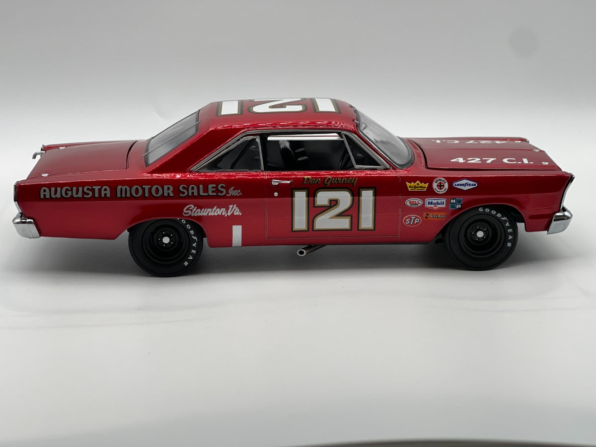 Dan Gurney #121 '65 Ford Galaxie Riverside Collection University of Racing Legen - original photograph 6