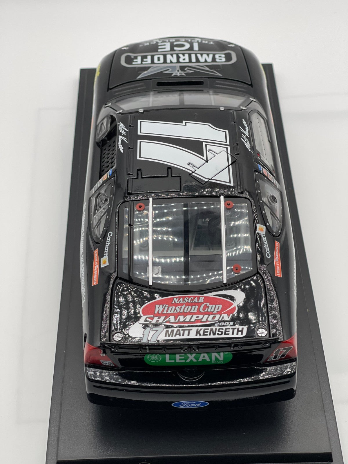 Matt Kenseth #17 Smirnoff Ice Triple Black 2003 Taurus Winston Cup Champion - original photograph 7
