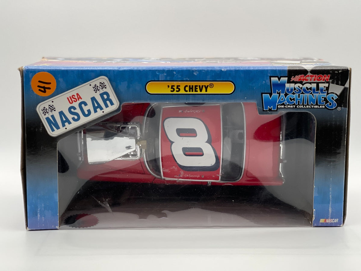 Dale Earnhardt Jr. #8 Muscle Machines 1955 Chevy Action Muscle Machines 1:24