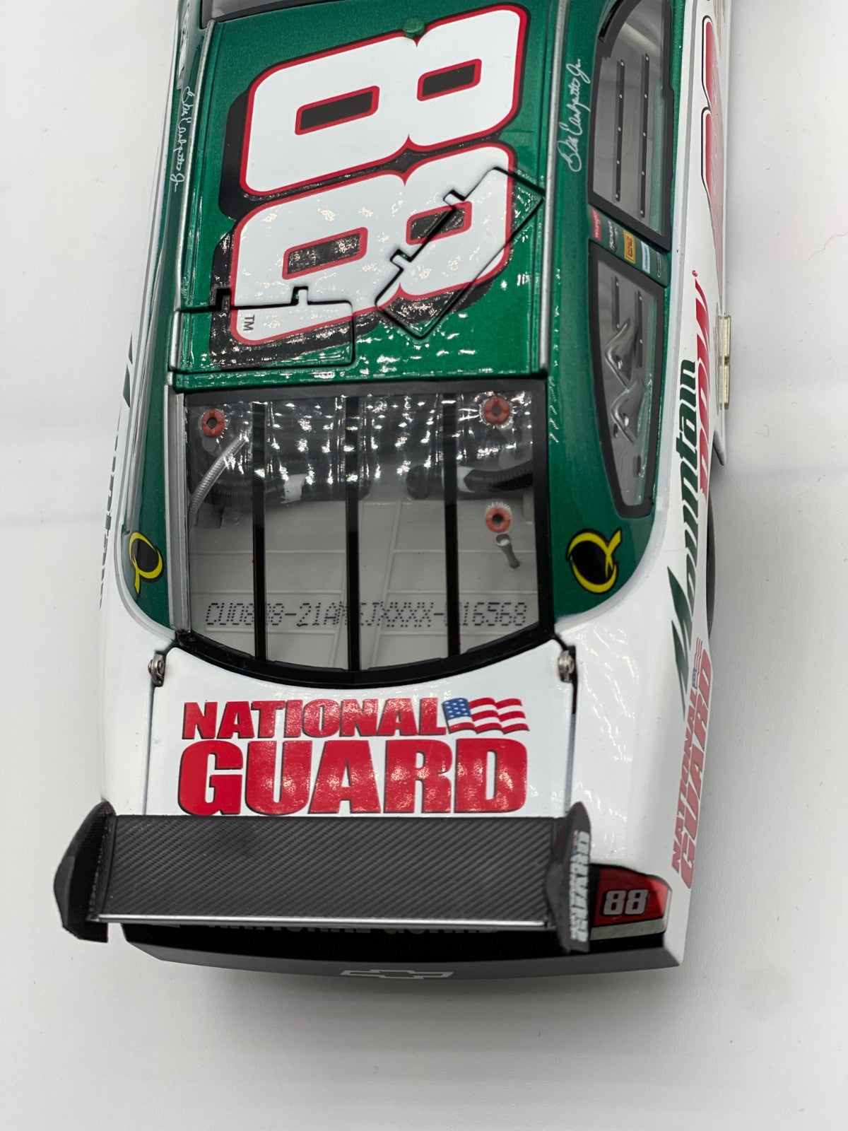 Dale Earnhardt Jr. #88 AMP Energy / Mountain Dew 2008 Impala SS COT 1:24 - Loose RF Tire - original photograph 7