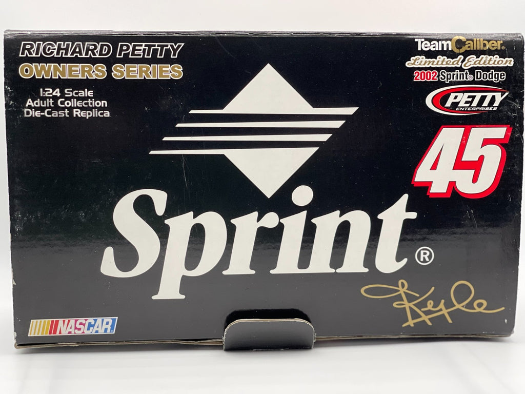 Kyle Petty #45 Sprint 2002 Dodge R/T Autographed Owners Series 1:24 1/2400