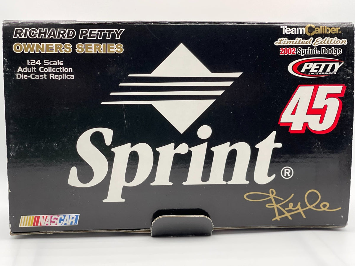Kyle Petty #45 Sprint 2002 Dodge R/T Autographed Owners Series 1:24 1/2400