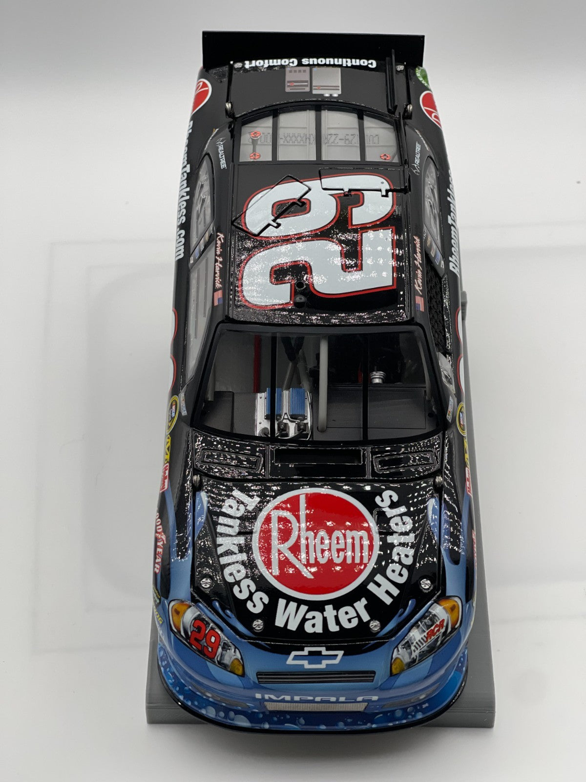 Kevin Harvick #29 Rheem Tankless Water Heaters 2011 Impala ELITE 1:24 1/250