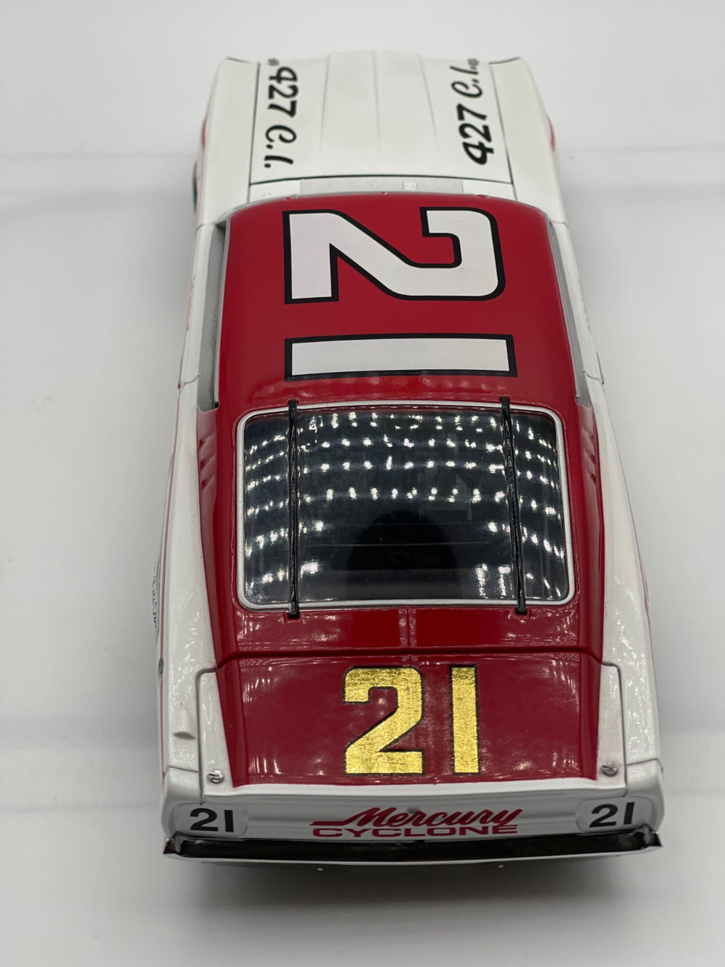 Cale Yarborough #21 '68 Mercury Cyclone Autographed University of Racing Legends
