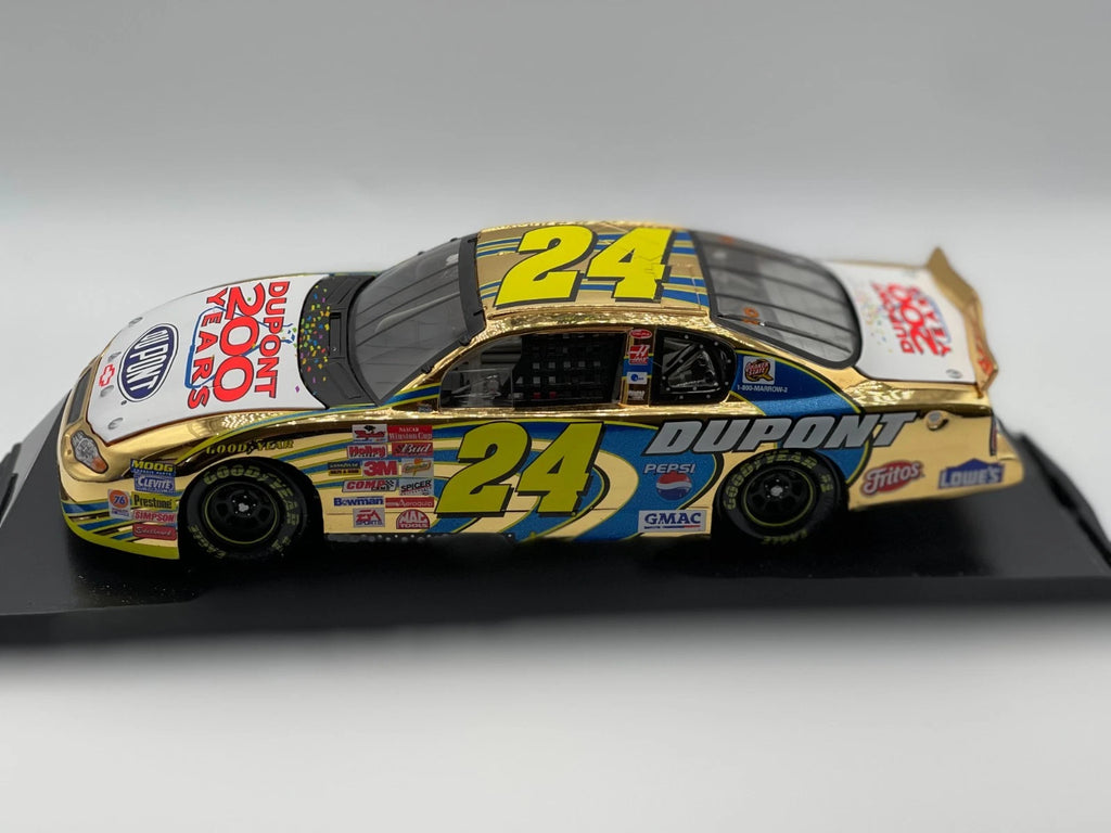 Jeff Gordon #24 DuPont 200th Anniversary 2002 Monte Carlo Gold Chrome 1/2508 - original photograph 2