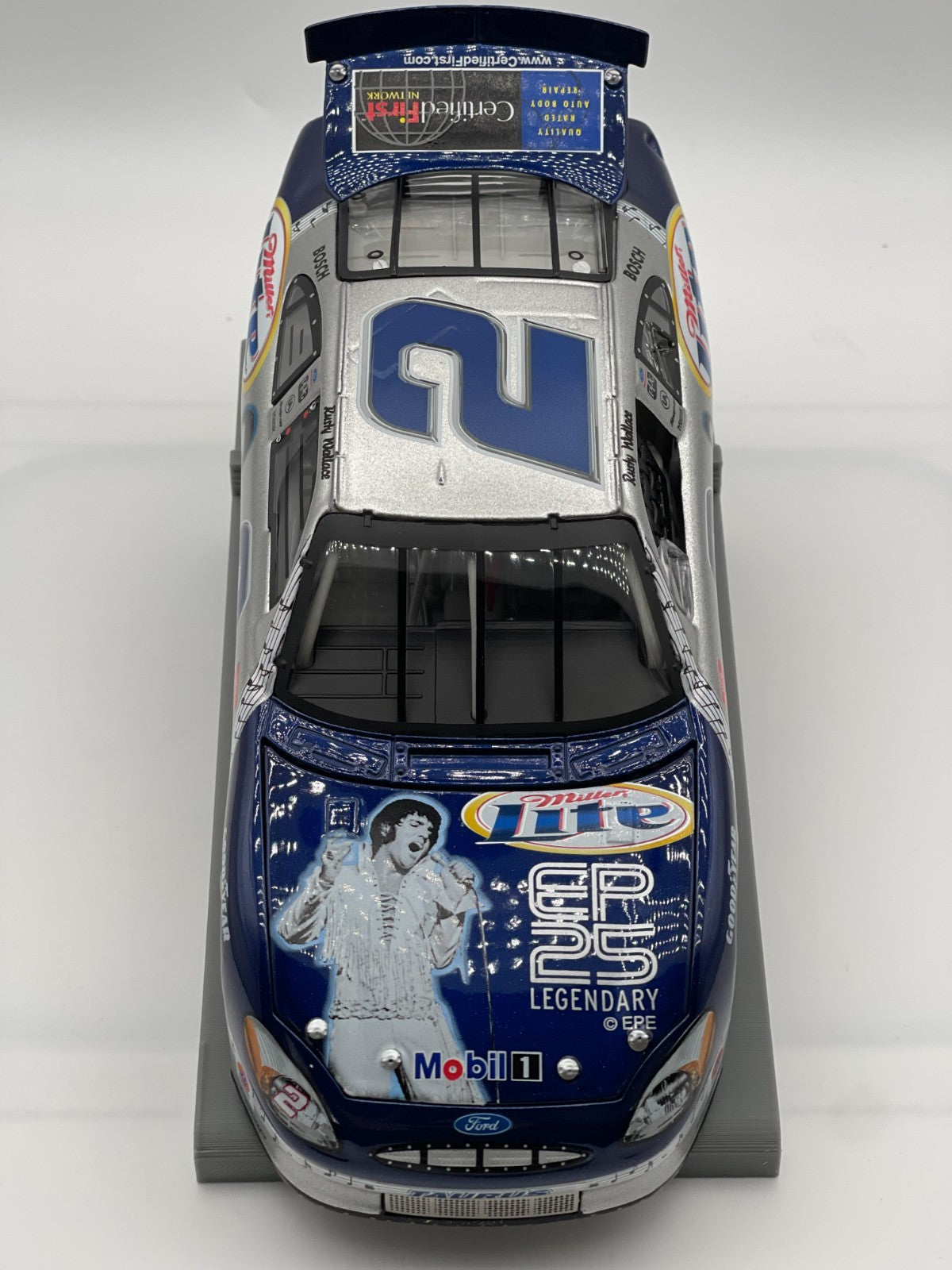 Rusty Wallace #2 Miller Lite Elvis 25th Anniversary 2002 Taurus 1:24 NASCAR