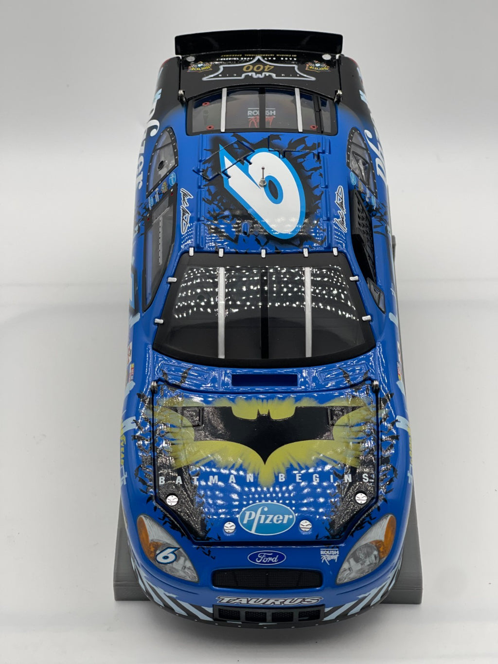 Mark Martin #6 Pfizer Batman Begins 2005 Taurus Team Caliber Owners Series